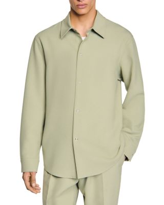 Sandro - Long Sleeved Jersey Shirt