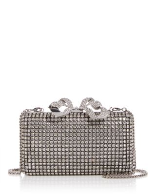 Self-Portrait - Embellished Box Clutch