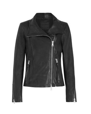 Ellis Leather Biker Jacket