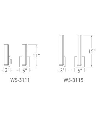  Vogue 5in 3000K LED Wall Sconce