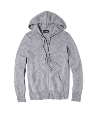 100% Cashmere Zip Hoodie - Exclusive