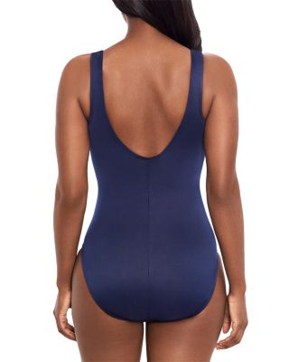 Rock Solid Avra Underwire Asymmetric One Piece Swimsuit