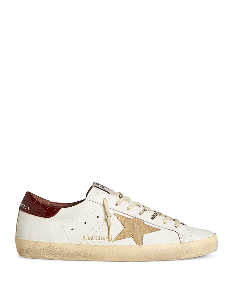 Golden Goose Men's Super Star Leather Sneakers