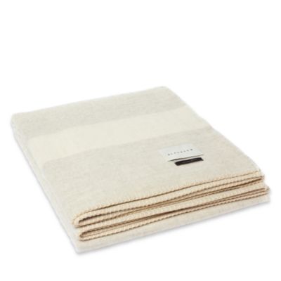 Mason Stripe Baby Alpaca Throw