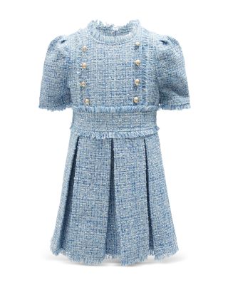 Bardot - Girls' Brielle Boucle Dress - Little Kid, Big Kid