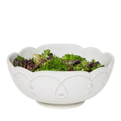 Jardins Du Monde 10" Whitewash Serving Bowl 
