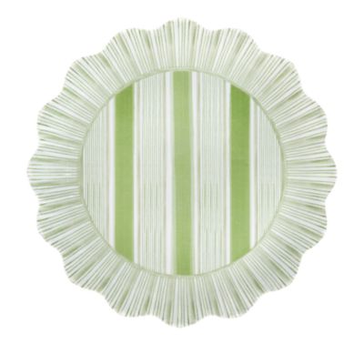 Cabana Stripe Melamine Dessert/Salad Plate, Set of 4