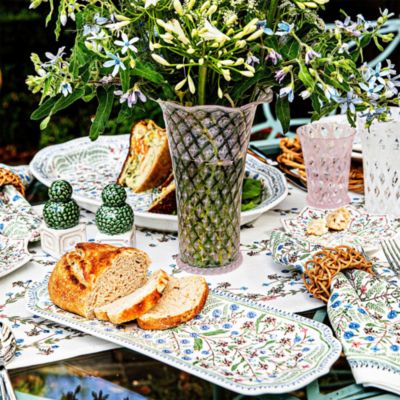 Trellis 9&amp;quot; Flared Vase