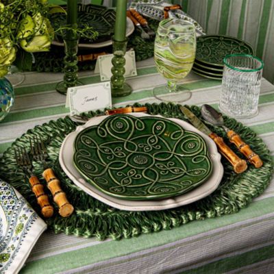 Straw Loop Oval Placemat