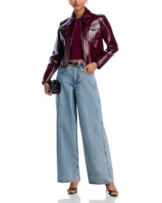 Marseille High Rise Wide Leg Jeans in Light Wash