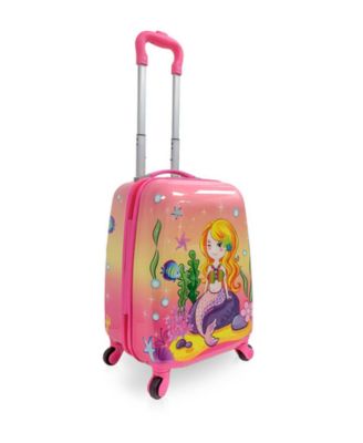 Italy Goldy Mermaid 18" Luggage Kids Suitcase