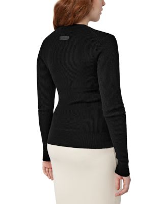 Georgian Slim Crewneck Wool Sweatshirt