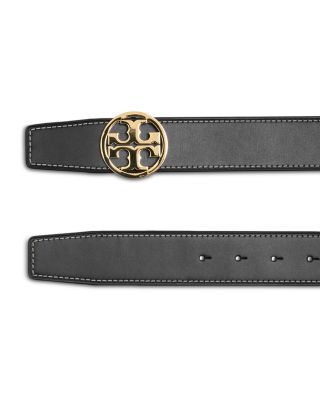 Women's Miller Logo Reversible Leather Belt