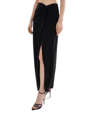 Ainslee Twist Front Maxi Skirt