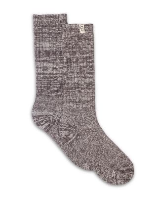 Rib Knit Crew Socks