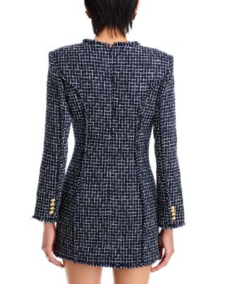 Gisele Tweed Mini Dress