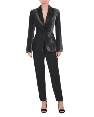 BCBGMAXAZRIA - Velvet Tuxedo Jacket & Pants