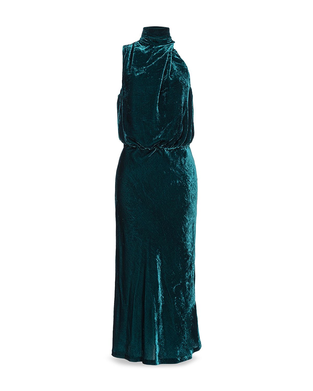 Pinko Marciac Velvet Midi Dress