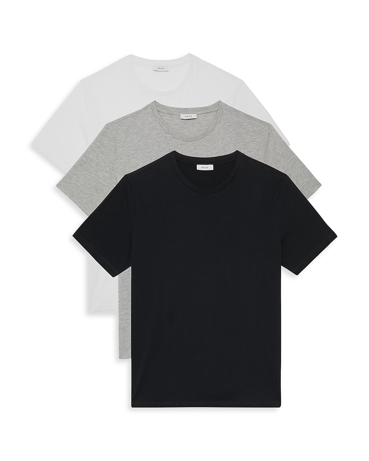 Reiss Bless Slim Fit Crewneck Tees, Pack of 3