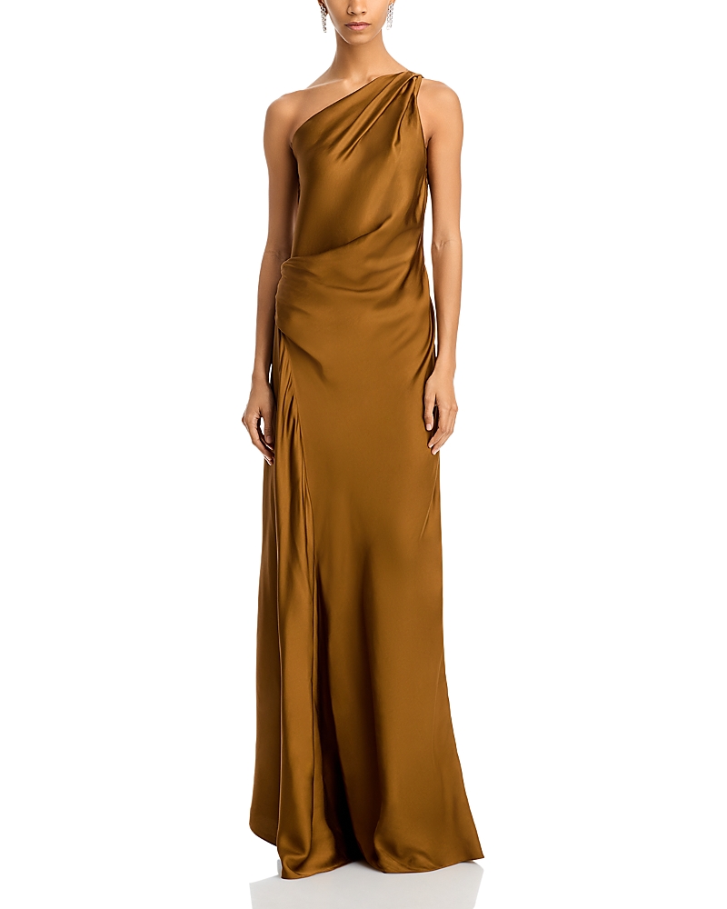 Shop A.l.c A. L.c. Aster Gown In Aged Bronze