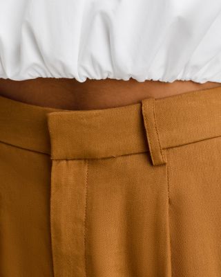 Billie Extended Shoulder Poplin Top