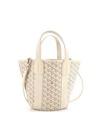 Pre-Owned Goyard - PM Belharra Tote Coated Canvas