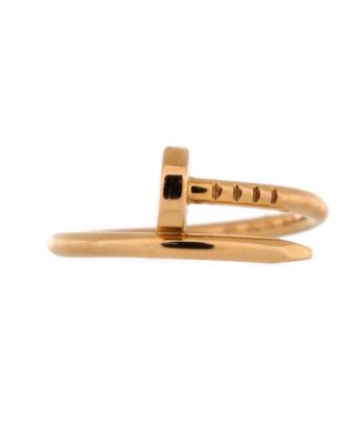Pre-Owned Cartier Small Juste un Clou Ring 18K Rose Gold