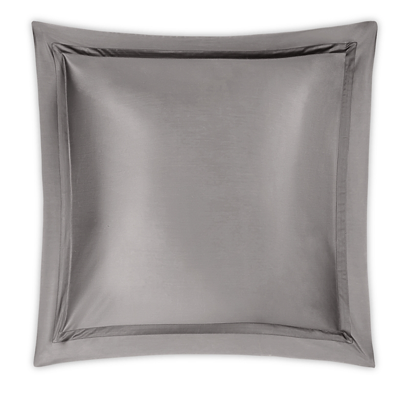Matouk Nocturne Sateen Euro Sham In Platinum