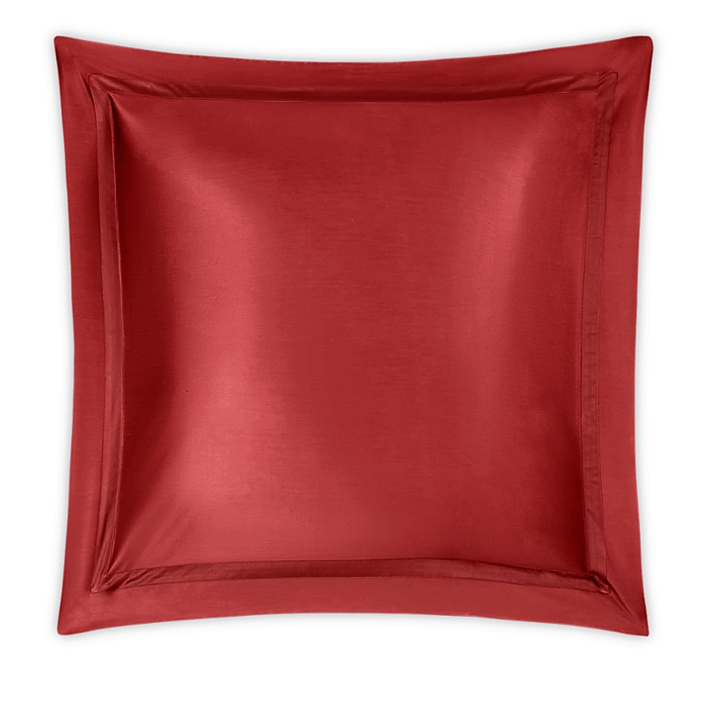 Matouk Nocturne Duvet & Sham Collection In Scarlet