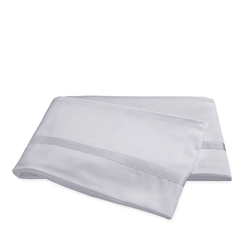 Matouk Nocturne Sateen Flat Sheet, Full/queen In Elephant