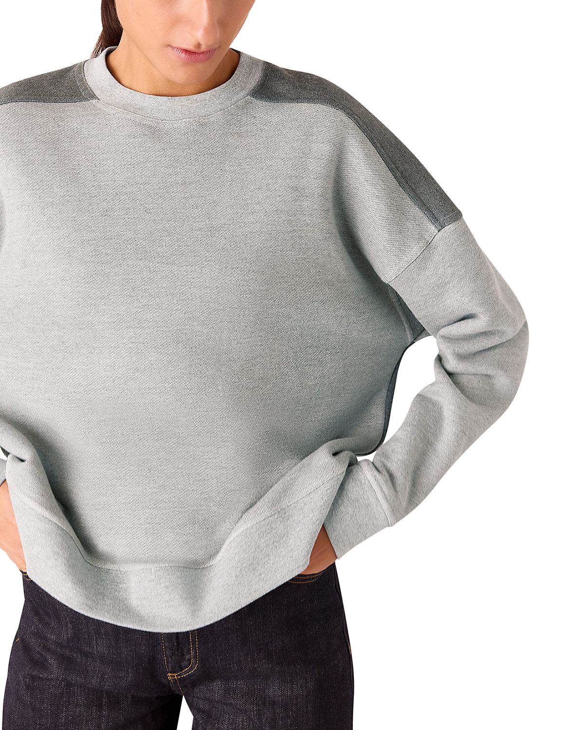 Whistles Colorblocked Sweater