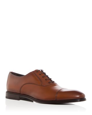 Men's Boston Leather Cap Toe Oxfords