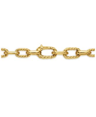 Men's DY Madison® Chain Necklace in 18K Yellow Gold, 6mm