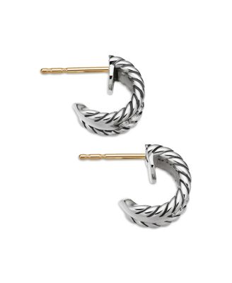 Cable Classics Earrings with Diamonds