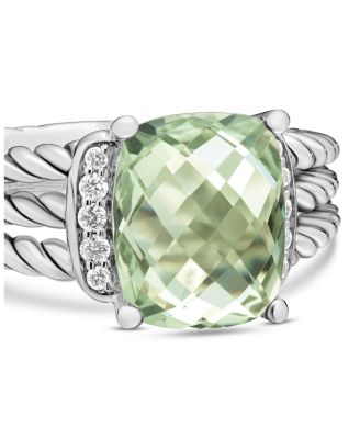 Petite Wheaton&reg; Ring with Gemstone and Diamonds