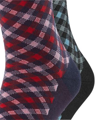 Smart Check Socks, Pack of 2