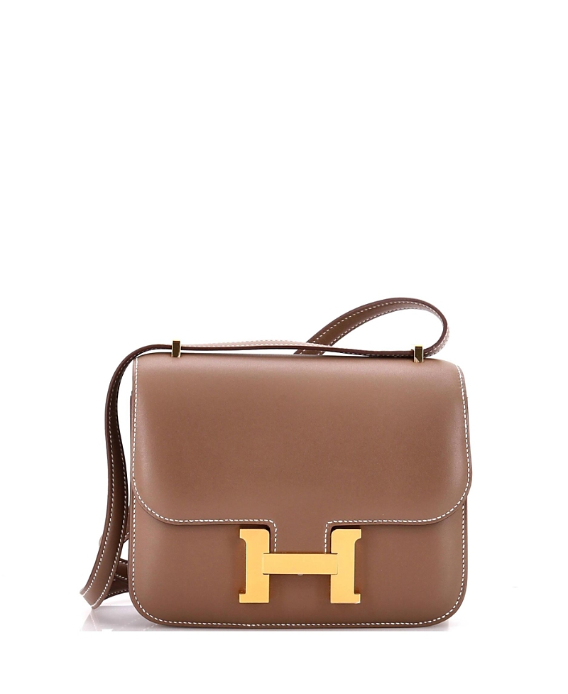 Pre-owned Pre-owned Hermes Hermes 18 Constance Nm Bag Swift In Gray