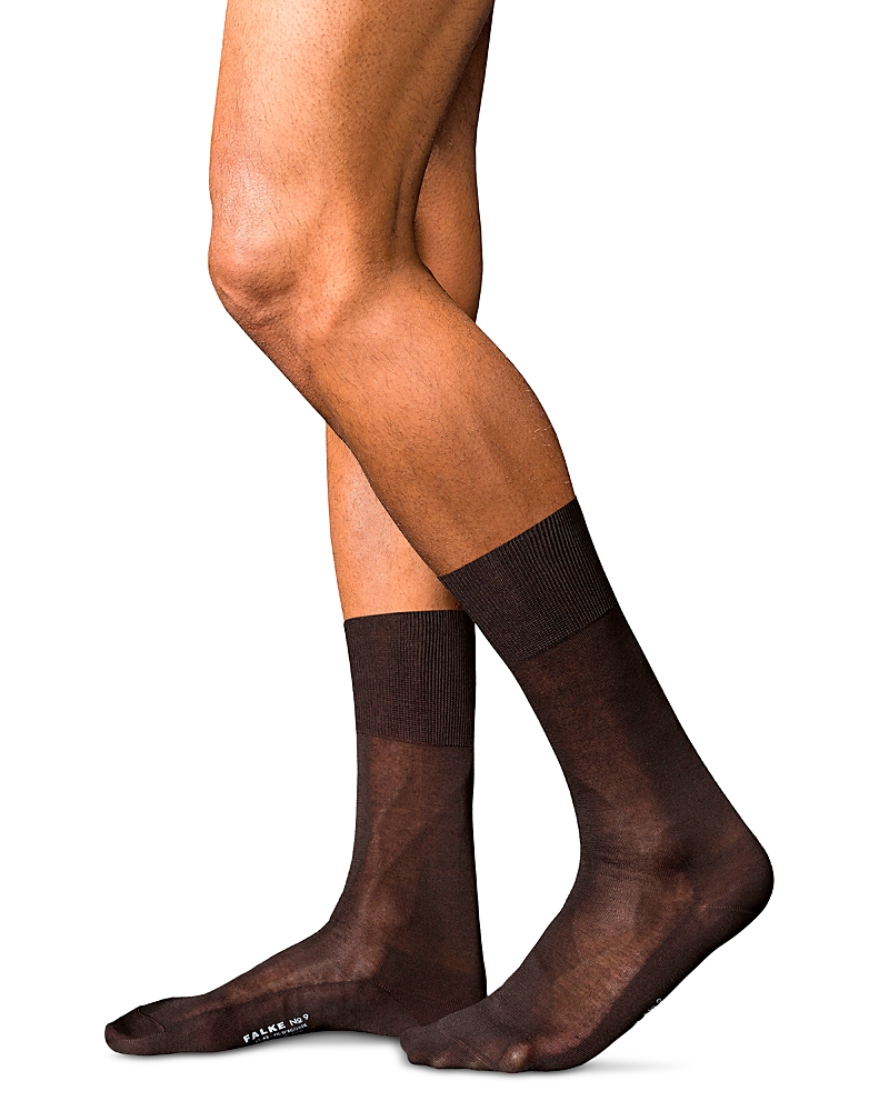 FALKE NO. 9 FIL D'ECOSSE MERCERIZED DRESS SOCKS