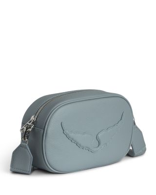 Rock With You Leather Camera Crossbody