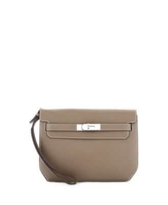 Pre-Owned HERMÈS - 25 Kelly Depeches Pouch Epsom