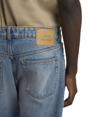 Large Fit Jeans in Blue Denim