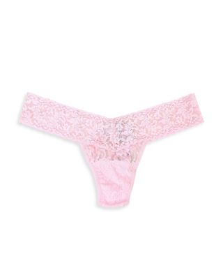 Signature Lace Low Rise Thongs