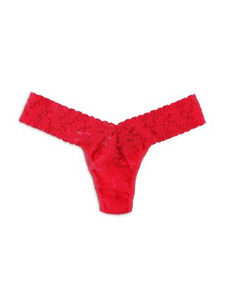 Signature Lace Low Rise Thongs