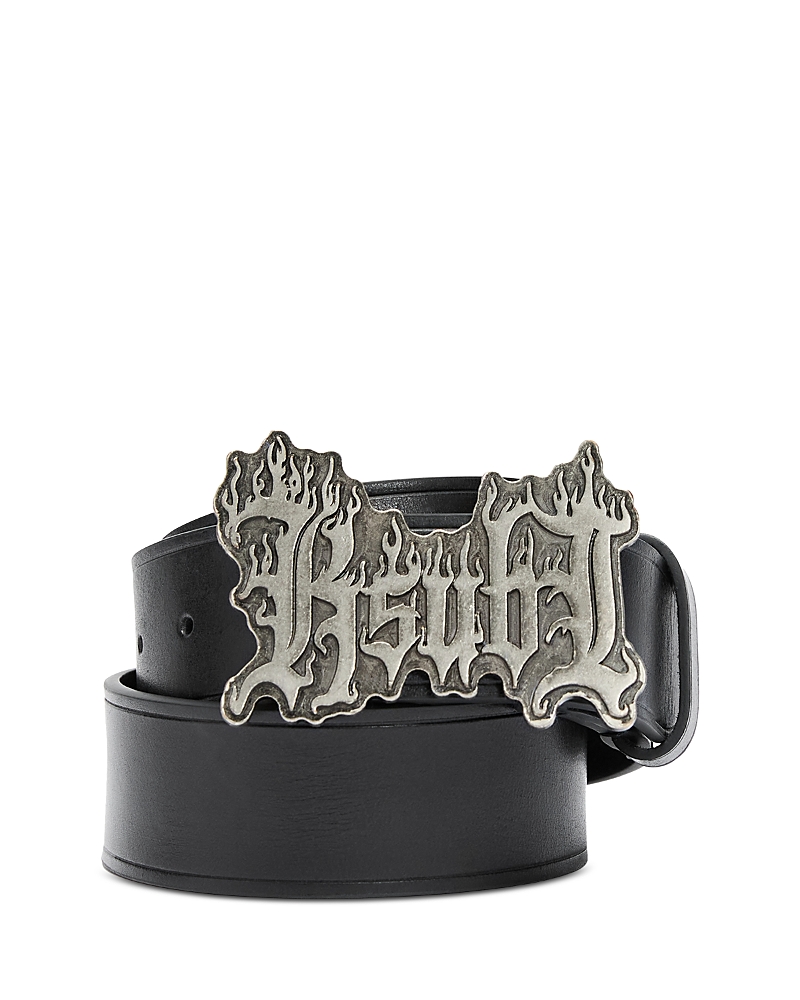 Shop Ksubi Fuego Belt In Black
