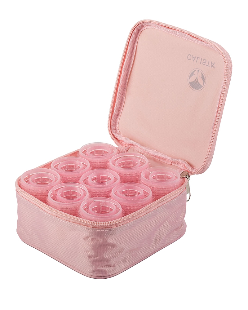 Calista Volumizing Soft Grip Rollers In Pink