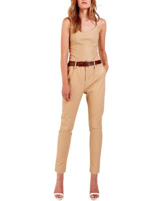 Jordan Recycled Leather Trousers