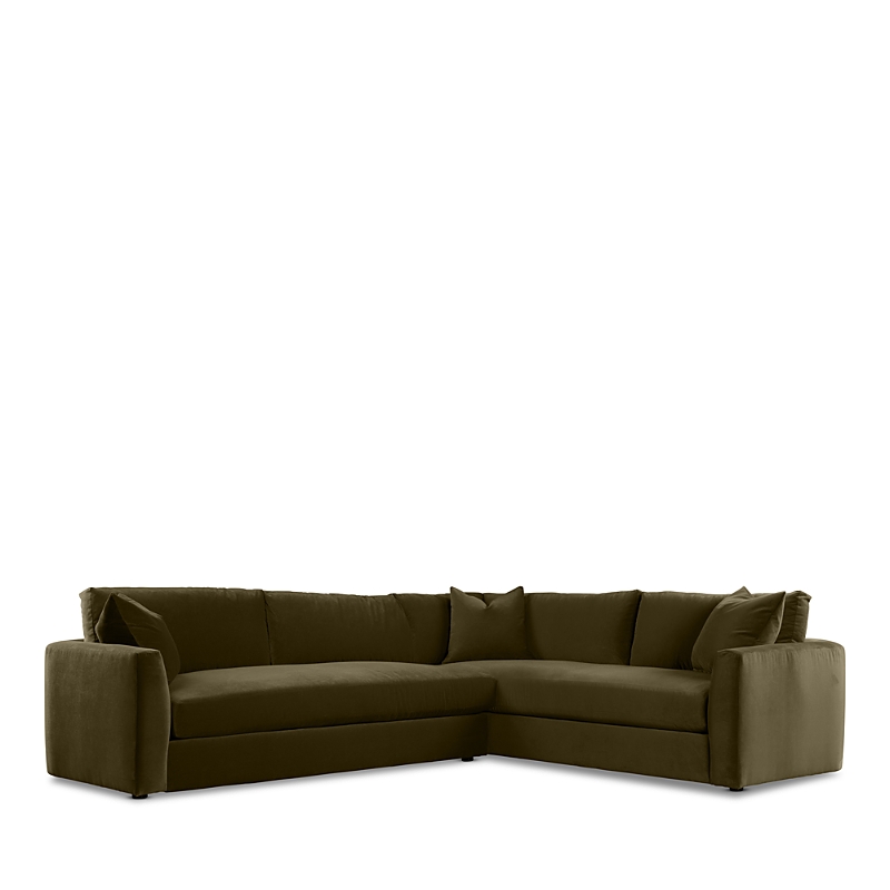 Bloomingdale's Whittier 2 Piece Sectional Sofa In Banks Balsam
