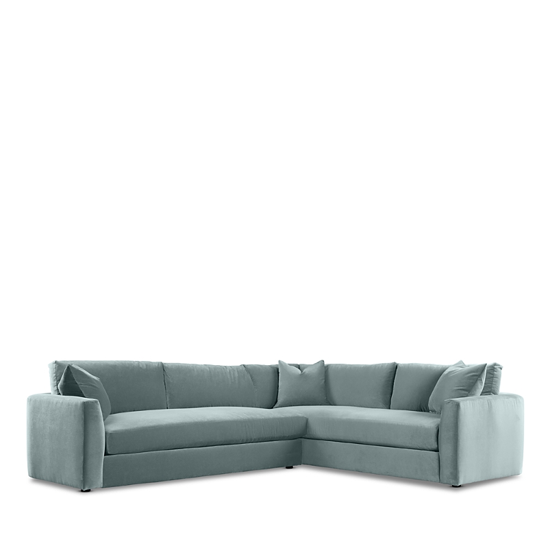 Bloomingdale's Whittier 2 Piece Sectional Sofa In Banks Heron