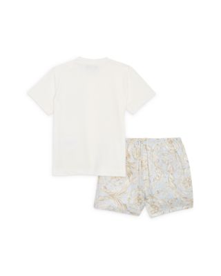 Unisex Barocco Tee & Shorts Set - Baby