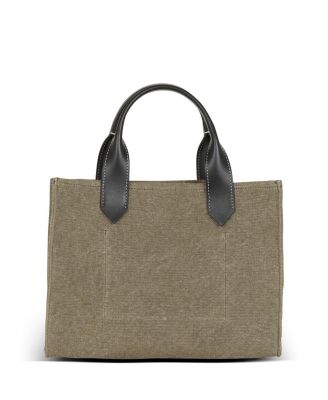  Women's B-Army Small Tote Bag in Canvas and Leather